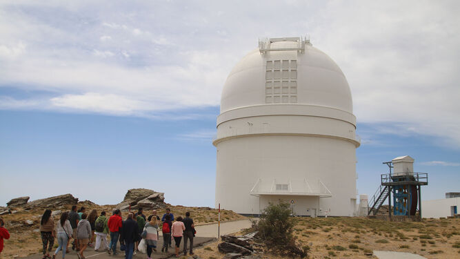Observatorio de Calar Alto, en la Sierra de los Filabres.