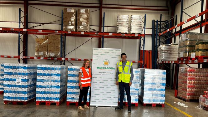 Donación al Banco de Alimentos de Almería.