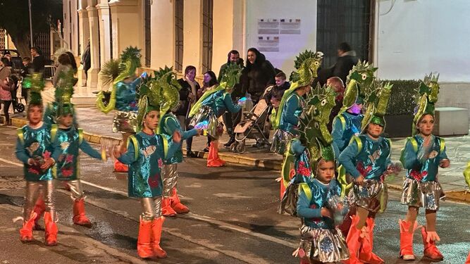 Desfile infantil del Carnaval de Huércal-Overa.