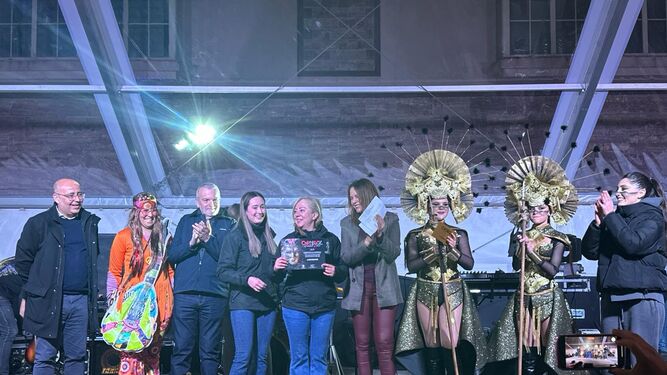 Primer premio del Carnaval de Huércal-Overa 2024 para 'Lazareno'.