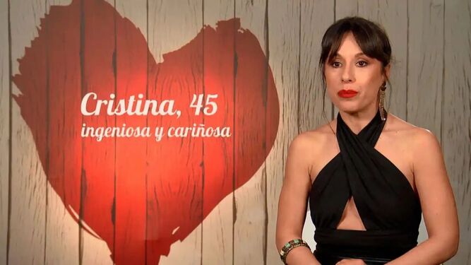 Cristina Zapata, una de las camareras de 'First Dates', ha acudido al programa en busca del amor.