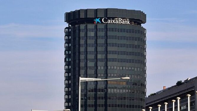 Sede de Caixabank en Bacelona.