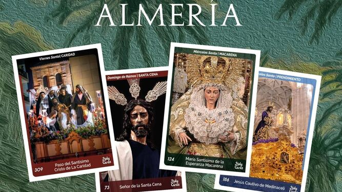 'Holy Cards' de la Semana Santa almeriense.