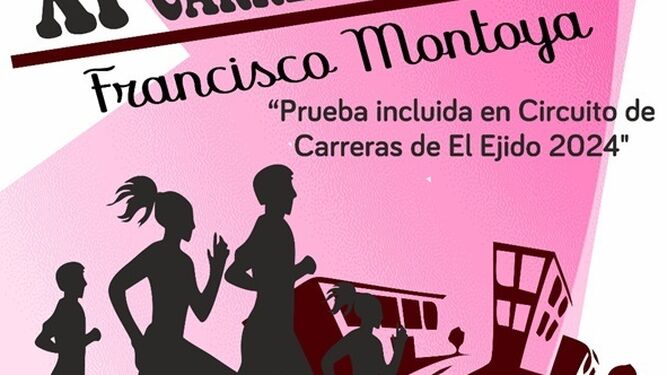Cartel de la prueba ‘Francisco Montoya’ de Las Norias que se celebra este domingo.