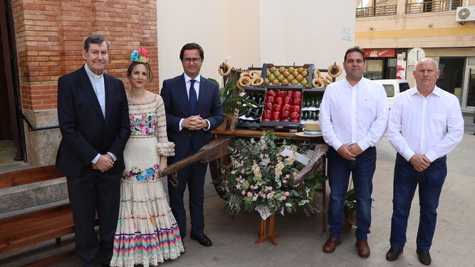 El alcalde Francisco Góngora y la edil Elena Gómez han presentado las Fiestas de San Marcos.