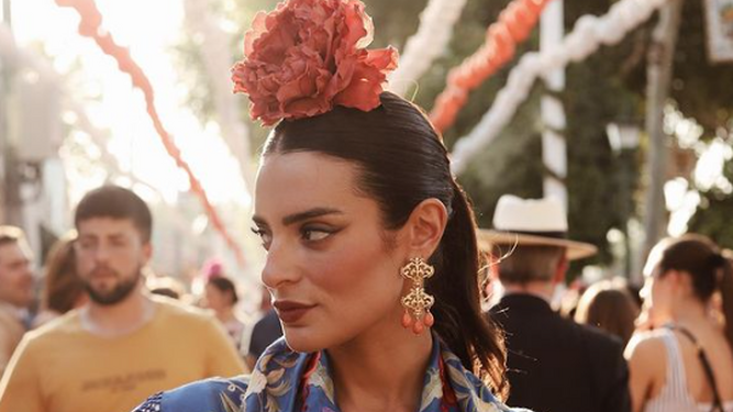 Los trajes de flamenca de Rocío Osorno triunfan entre las influencers esta Feria de Abril.